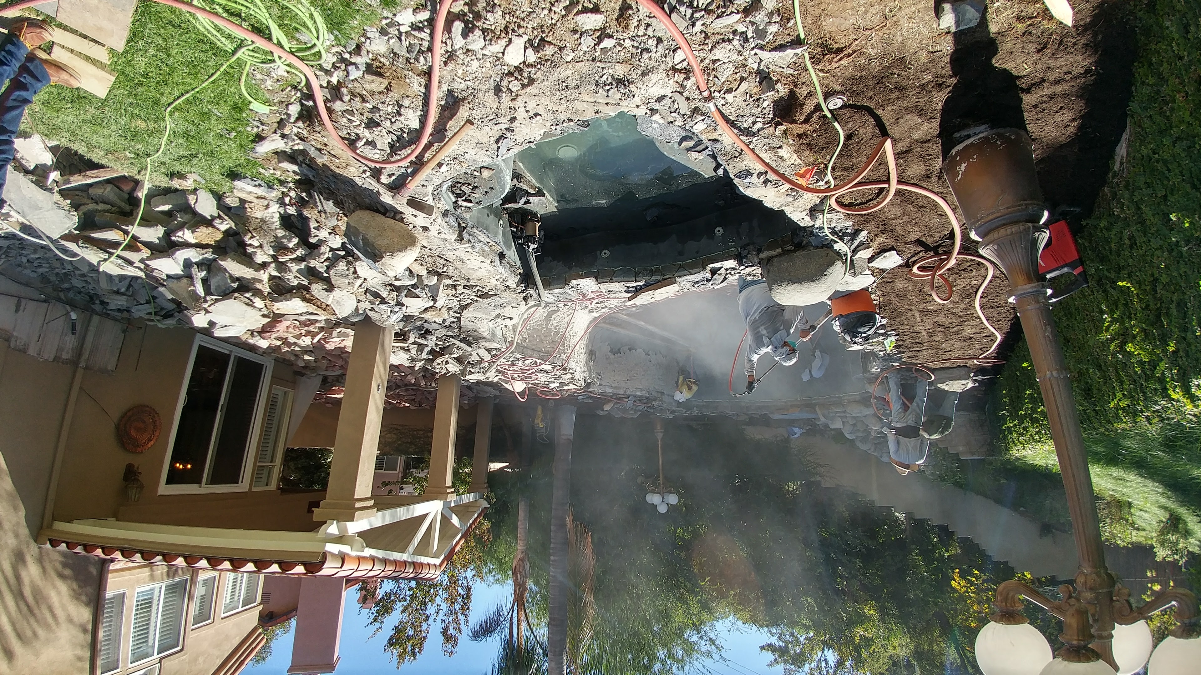 Pool Building Process